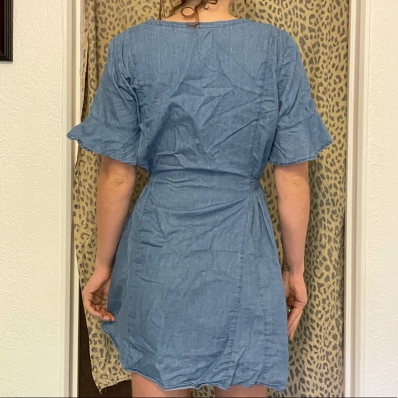 Denim button down dress - Picture 2 of 2